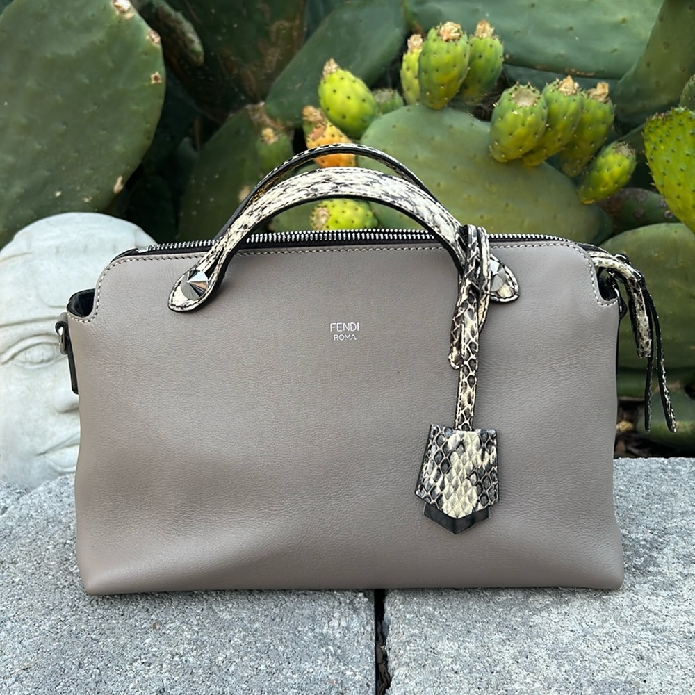 Fendi By The Way Leather Satchel